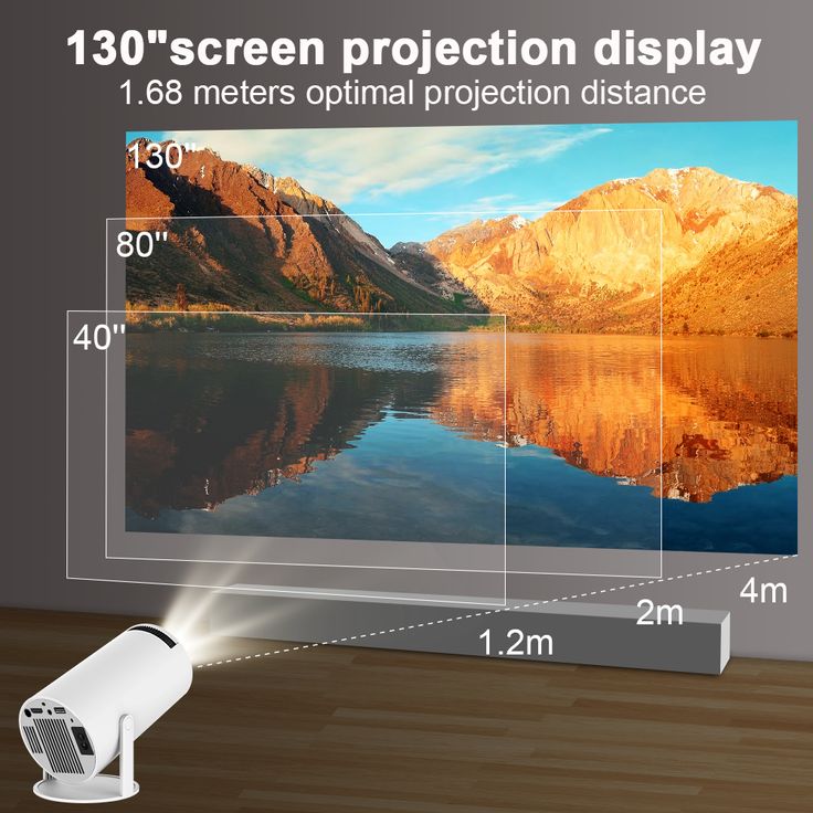 Portable Projector | 4K Video Quality